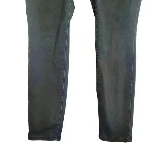 Universal Thread Women's Charcoal Gray Cotton/Poly/Spandex High Rise Skinny Jean - Picture 10 of 13